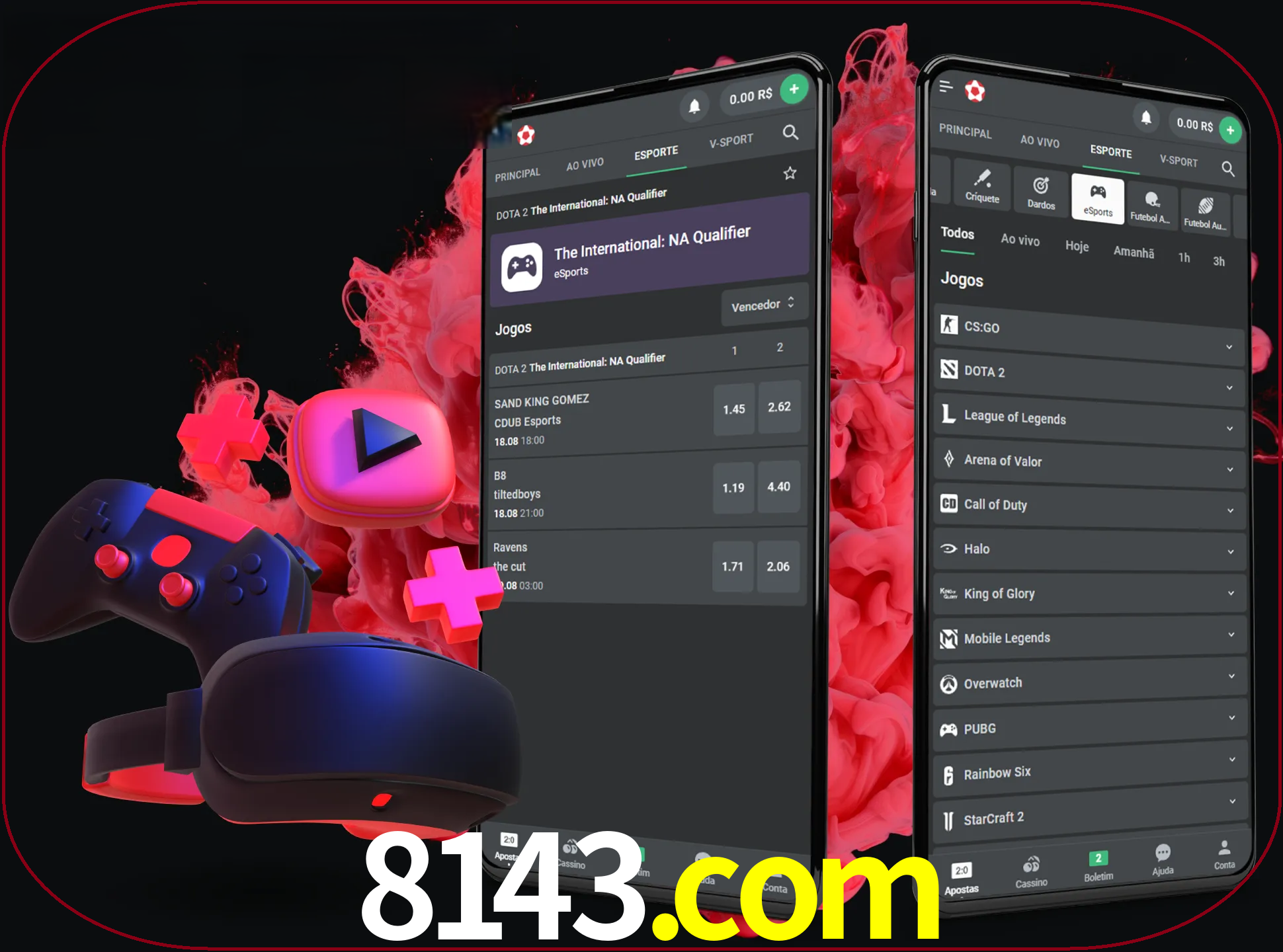 Para ter a aplicação móvel 8143 no seu smartphone, basta descarregar o ficheiro apk e seguir as instruções.