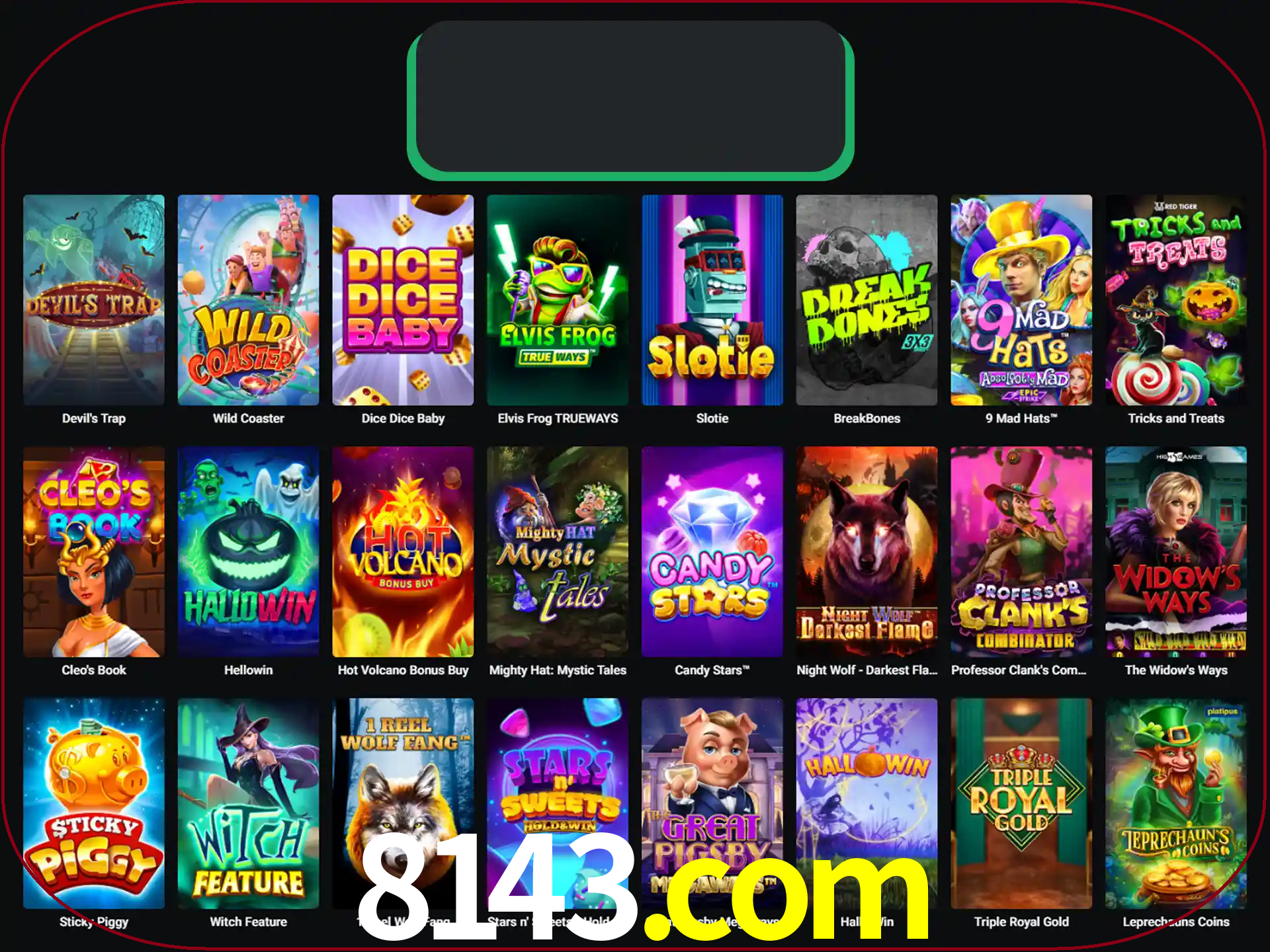 Procure por seus amados jogos de slot.